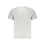 Tommy Hilfiger Gray Cotton Men T-Shirt TO-35361-XXL