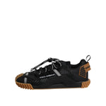 Dolce & Gabbana Black NS1 Lace Up Low Top Men Sneakers Shoes MV7871-45