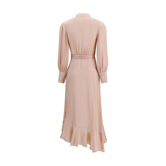 Zimmermann Silk charmeuse wrap Dress ZI-8066DR25RPTL-1