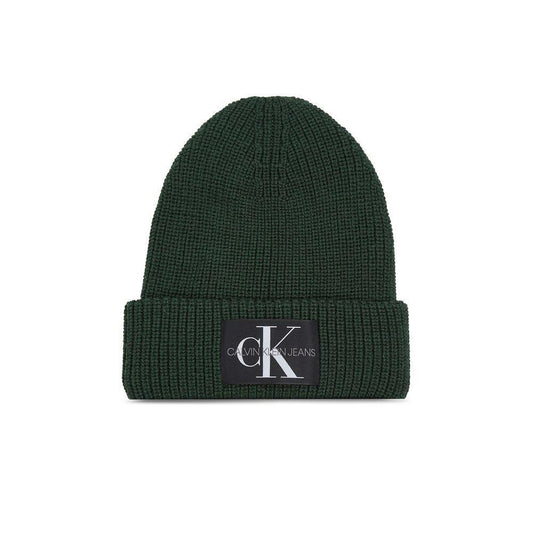 Calvin Klein Jeans Green Cotton Caps Baseball Hat