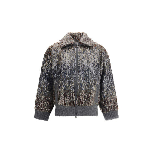 Brunello Cucinelli Sequined Cardigan BR-M1U375916PC9144-L