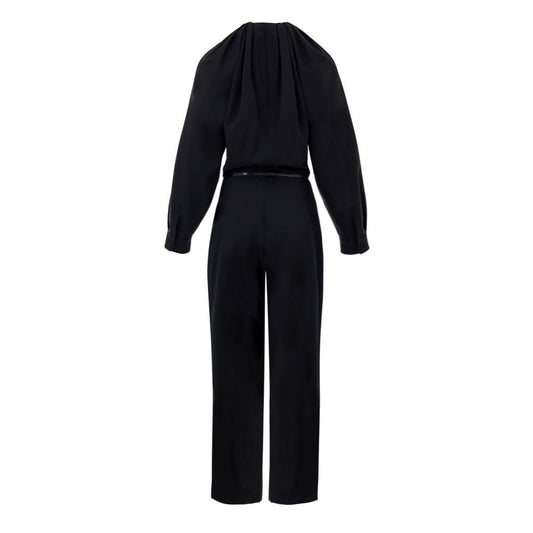 Gucci Black Wool Jumpsuit GU-9814676-IT44|L