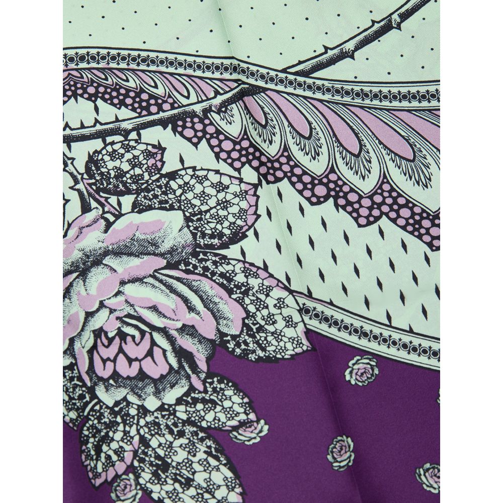 Gucci Green Silk Casual Pants