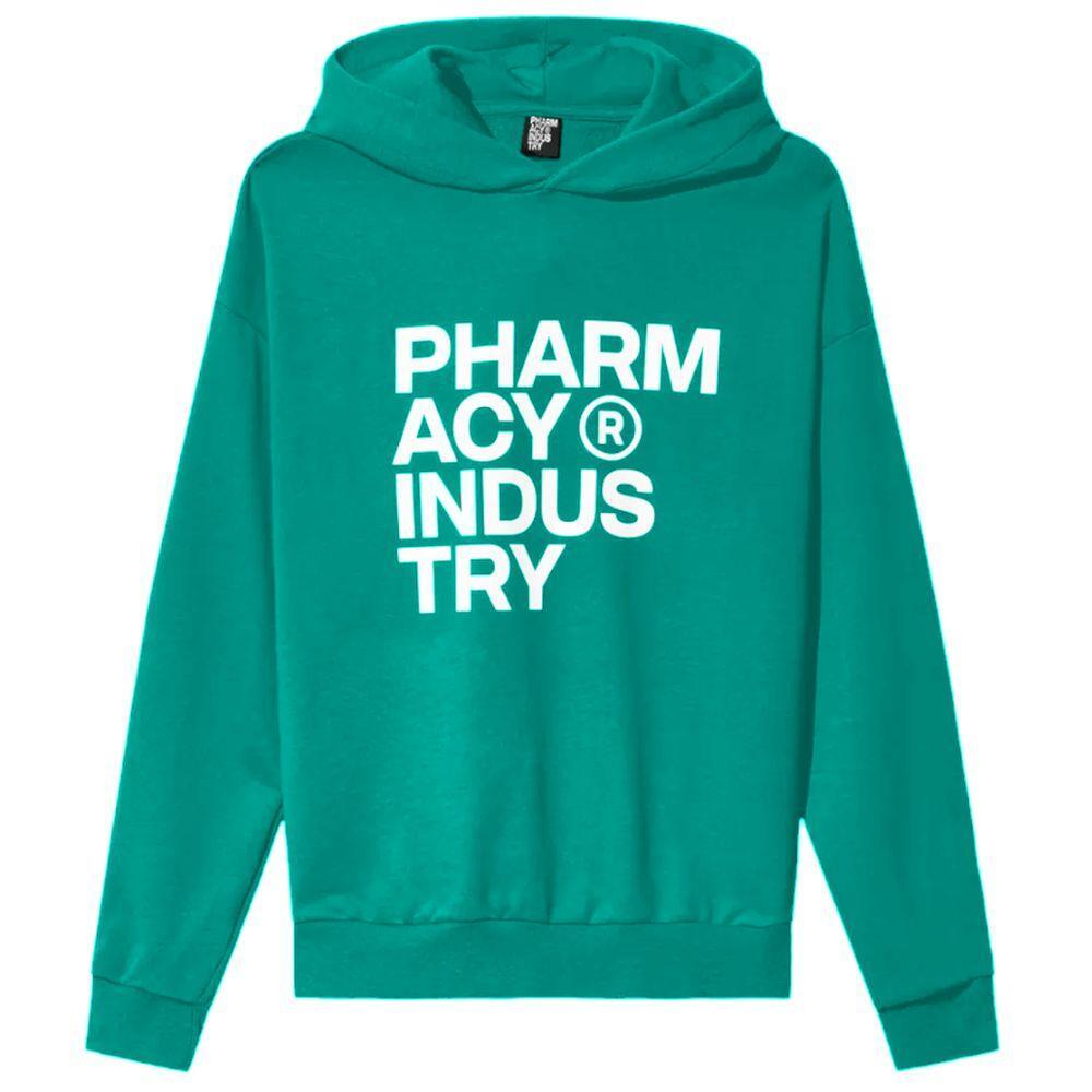 Pharmacy Industry Green Cotton Sweater PH-15843-M