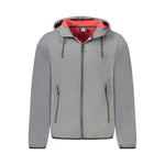 Norway 1963 Gray Polyester Men's Hooded Jacket NO-39342-S