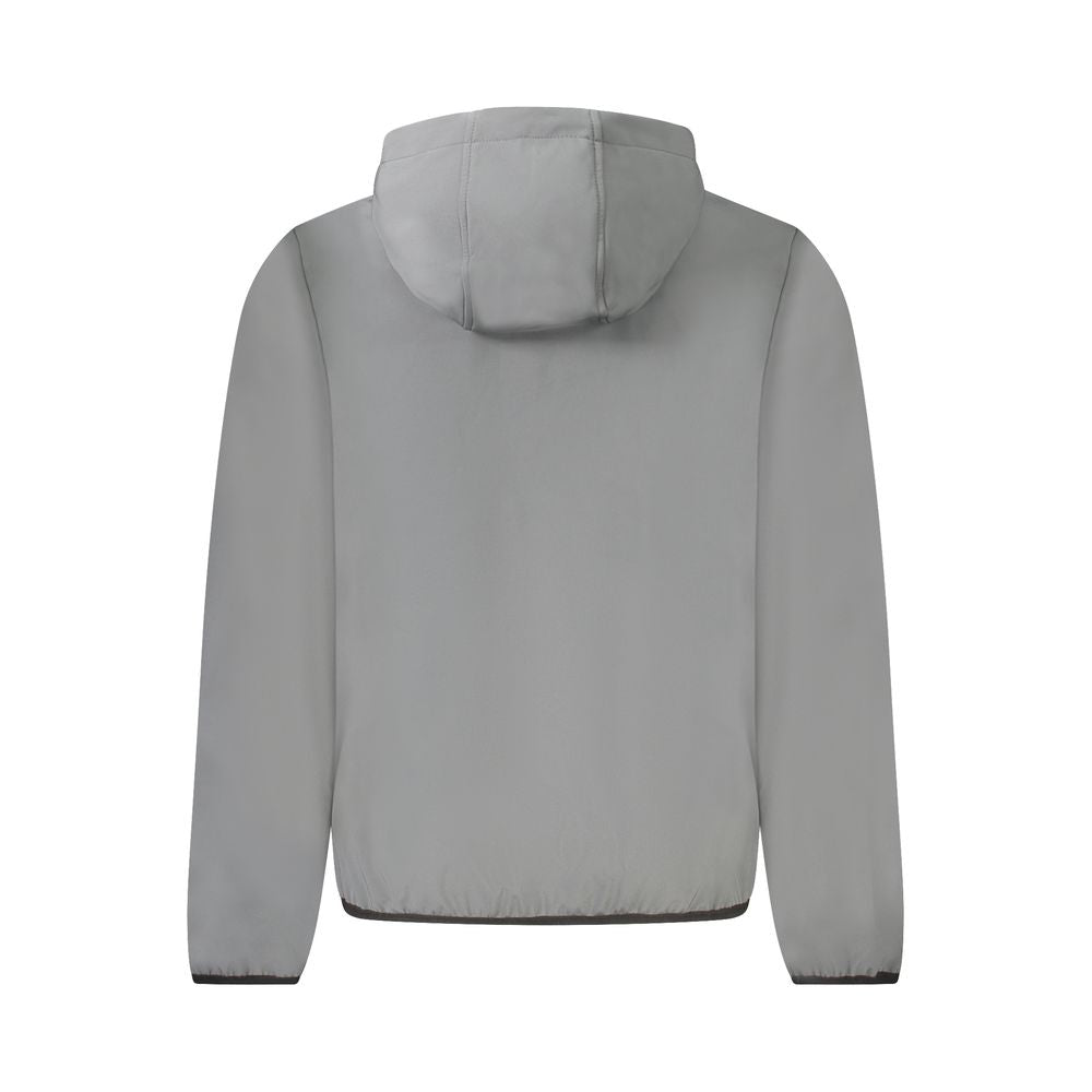 Norway 1963 Gray Polyester Men's Hooded Jacket NO-39342-S