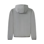 Norway 1963 Gray Polyester Men's Hooded Jacket NO-39342-S