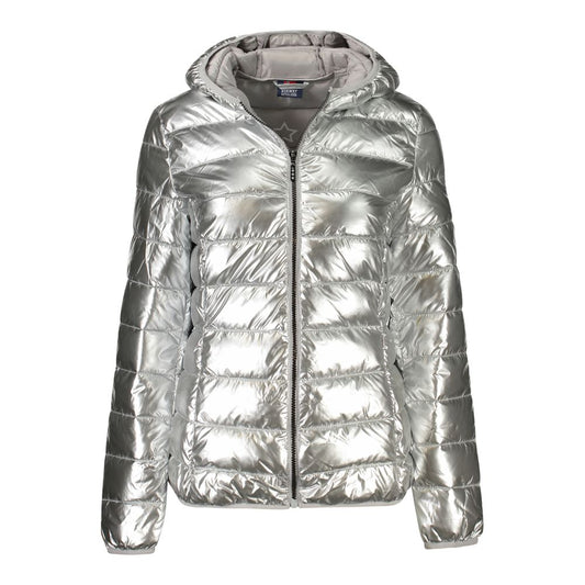 Norway 1963 Gray Polyamide Women Jacket NO-39353-M