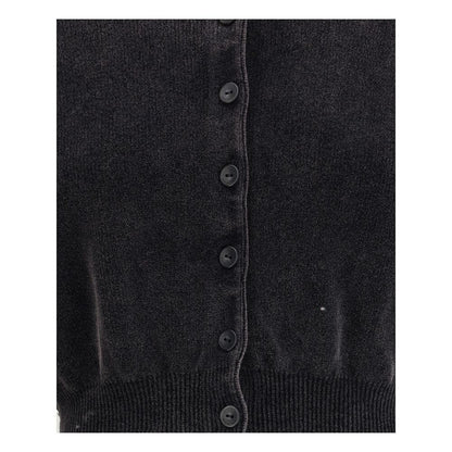 Alexander Wang Black Cotton Cardigan
