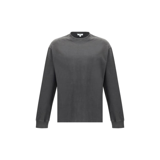 Agolde Gray Cotton Long Sleeve T-Shirt