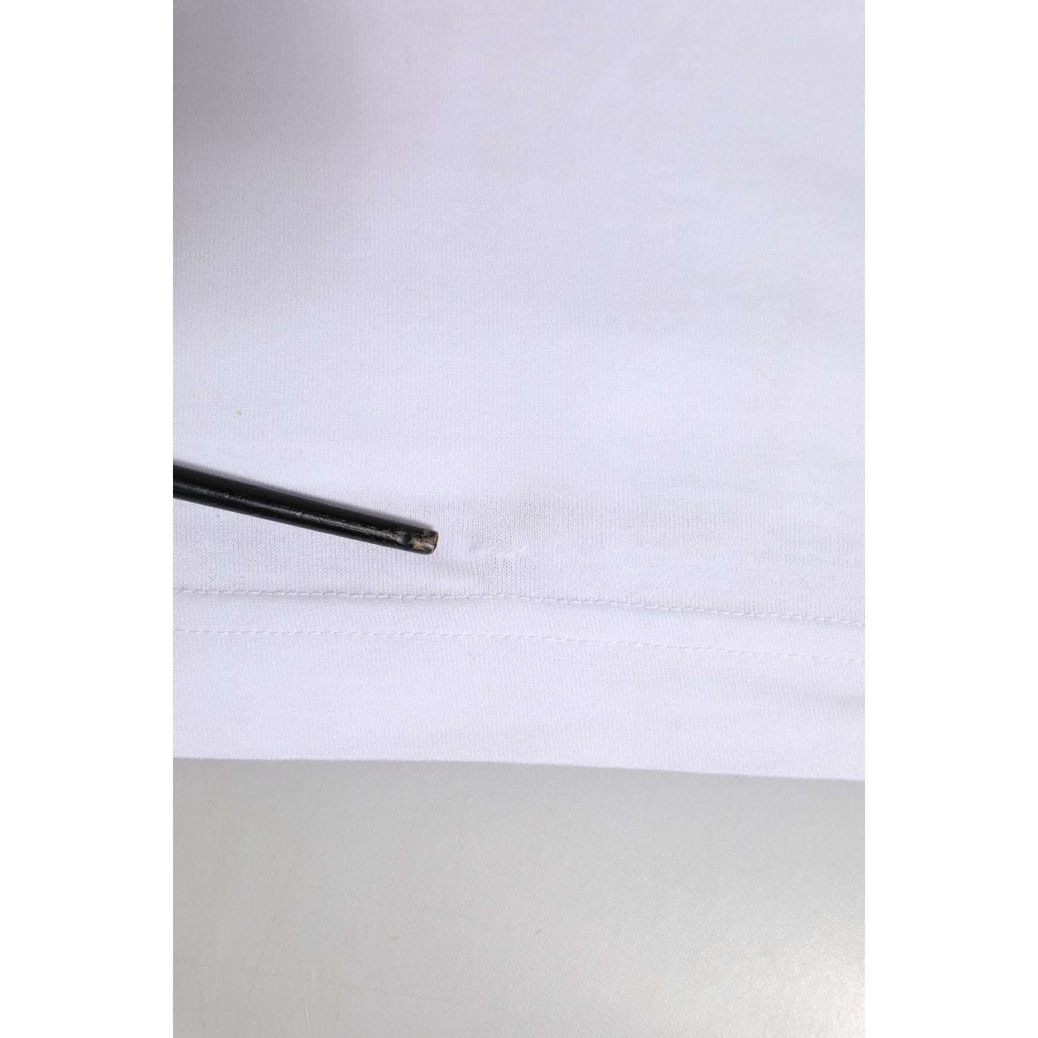 Dolce & Gabbana White Logo Crew Neck Short Sleeves T-shirt