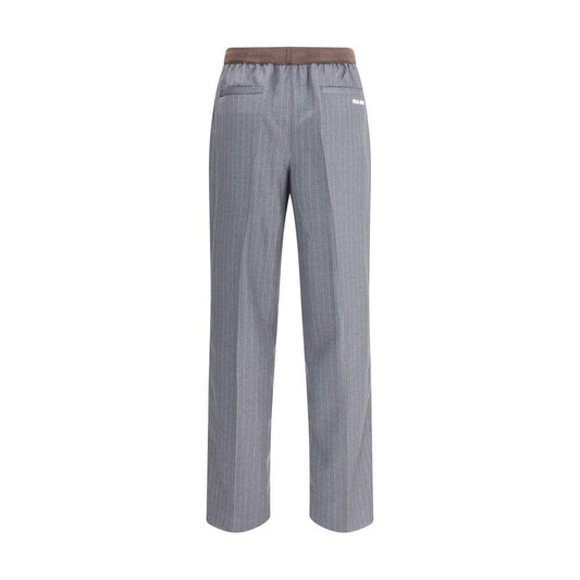 Miu Miu Striped Pants MI-MP1925SOOO174XF0480-IT40 | M