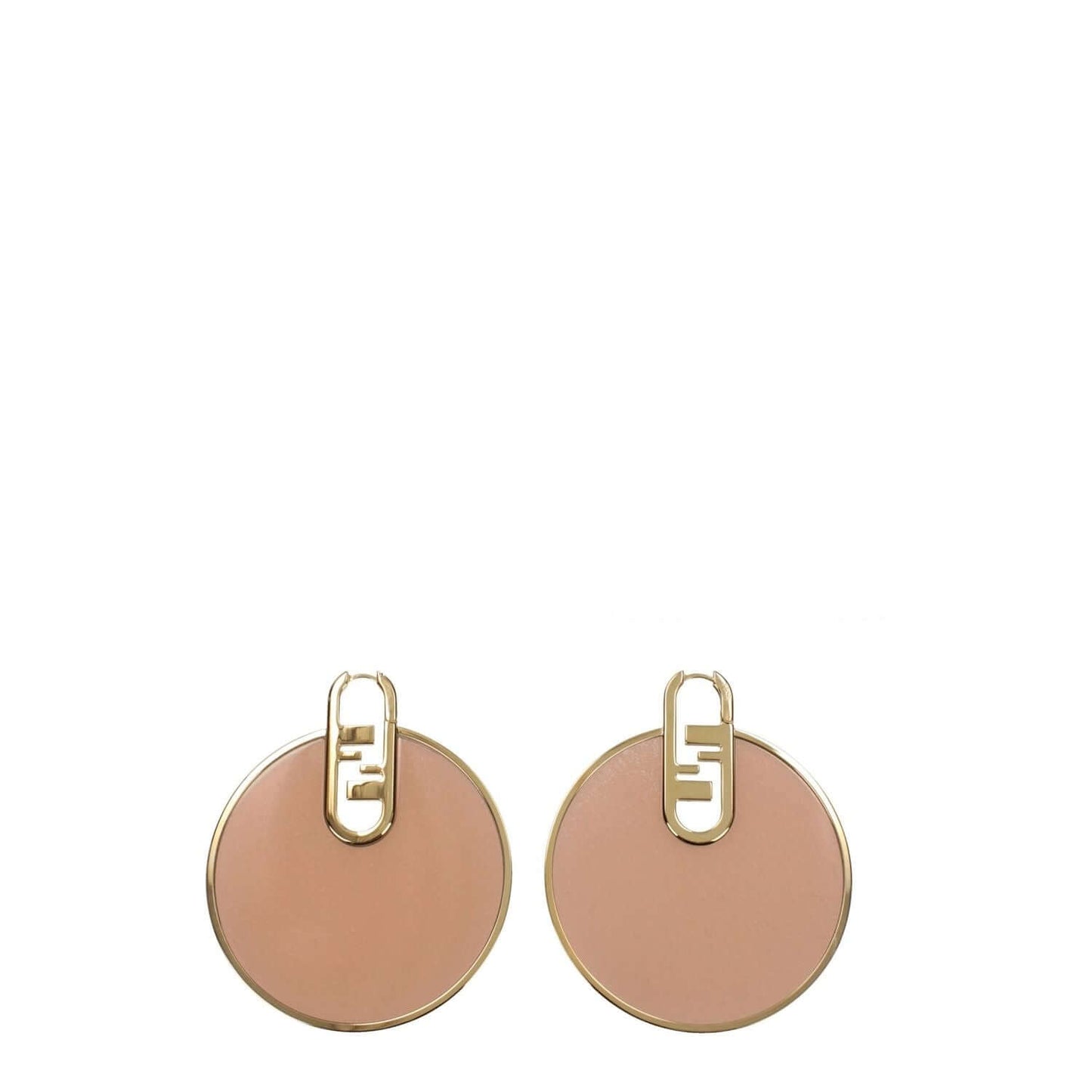 Fendi Pink Plexiglass Earrings