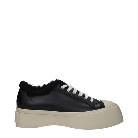 Marni Black Leather Chunky Sneakers MA-9490986074377-EU38/US8