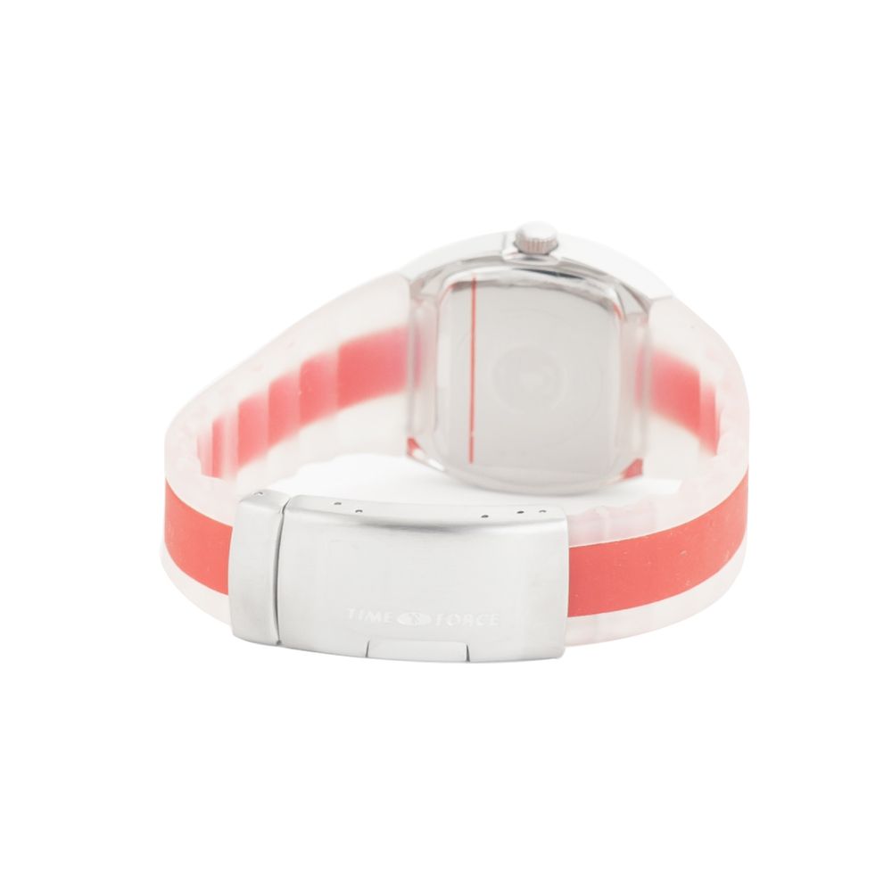 Time Force Red Rubber Sport Watch