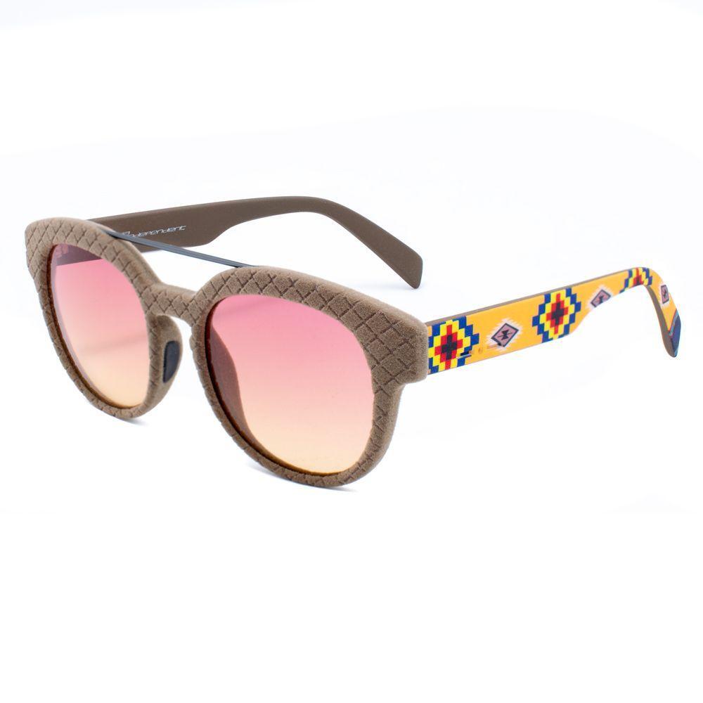 Italia Independent Brown Acetate Sunglasses II0900VIIND041AC