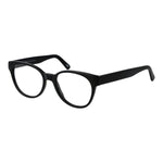 Andy Wolf Black Unisex Glasses Frame in full-rim acetate, featuring demo lenses and a branded case included.