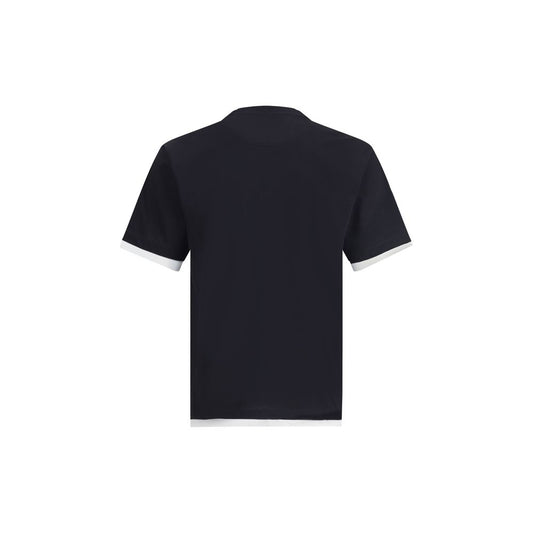 Prada Double layer T-Shirt PR-UJN912SWMO11CDF0967-S