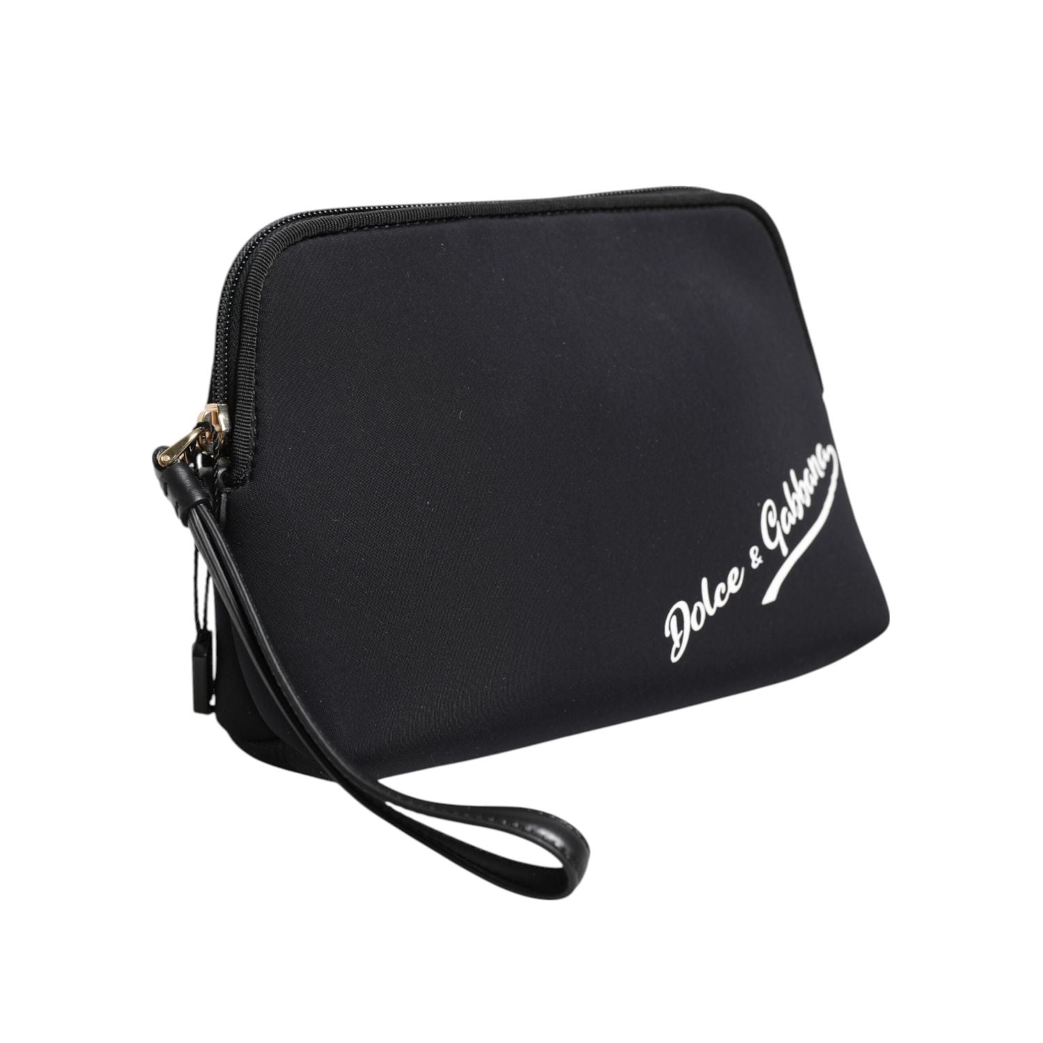 Front view with bag zipped and handles upright.