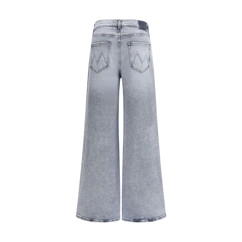 Mother Denim Gray Cotton Jeans Denim