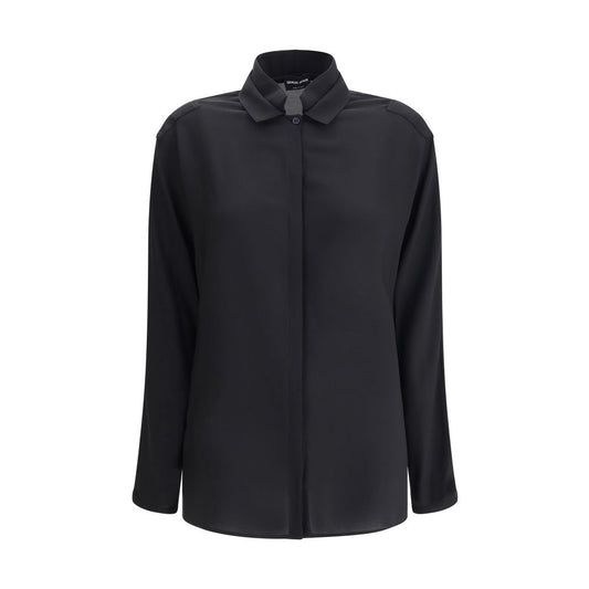 Giorgio Armani Silk Shirt GI-GW001750UC001-IT46|XL