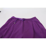 Dolce & Gabbana Purple Cotton Cargo Sweatpants Jogging Pants PAN74245-58