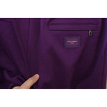 Dolce & Gabbana Purple Cotton Cargo Sweatpants Jogging Pants PAN74245-58