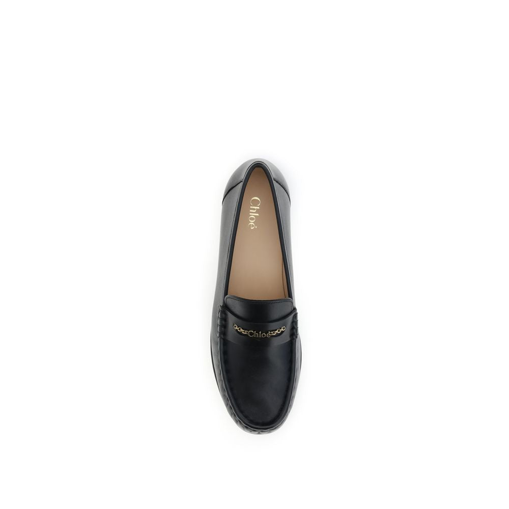 Chloé Leather Loafers CH-CHC25A11SPI001-EU36/US6