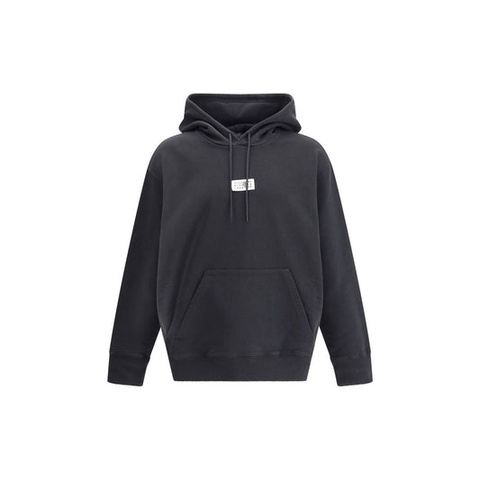MM6 Cotton Hoodie with logo MM-SH0GU0033M25025900-L