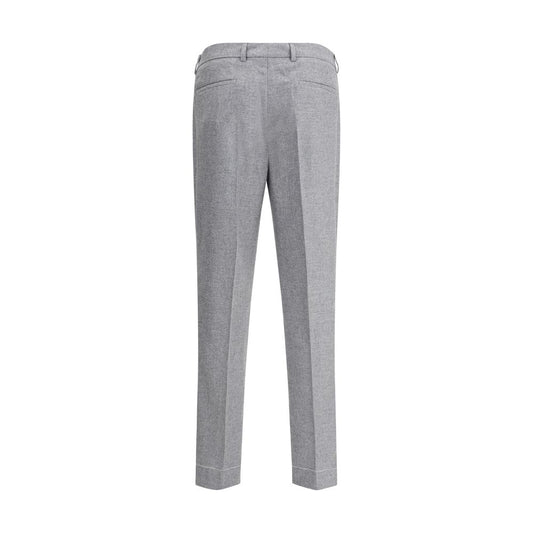 Brunello Cucinelli Cashmere-silk flannel Pants BR-MR436L00HC591-IT50 | L