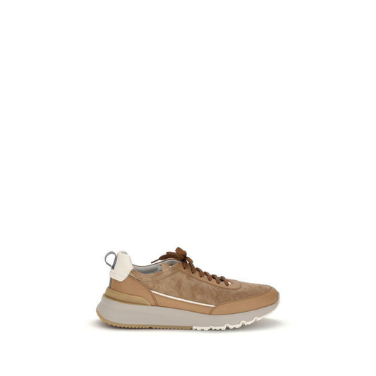 Brunello Cucinelli Leather Sneakers BR-MZUSGGO278CAO38-EU46/US13