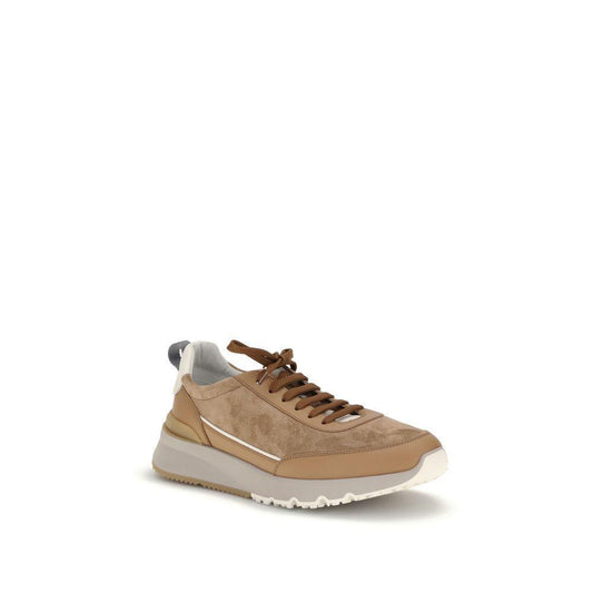 Brunello Cucinelli Leather Sneakers BR-MZUSGGO278CAO38-EU46/US13