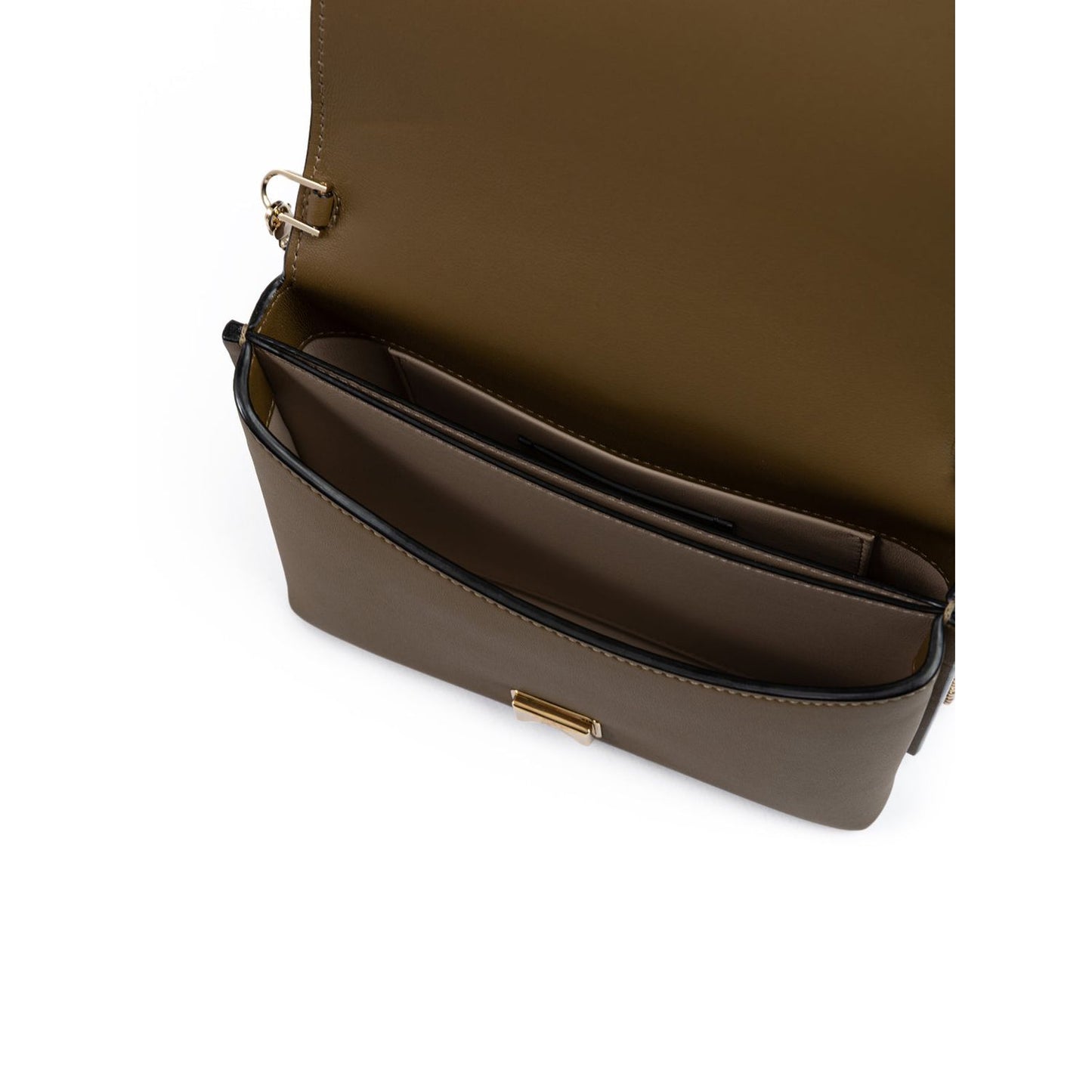 Giada Olive Green Leather Crossbody Bag GI300725-3