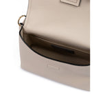 Giada Beige Grained Leather Crossbody Bag GI300725-10