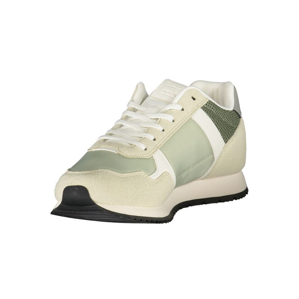 Tommy Hilfiger Green Polyester Sneaker