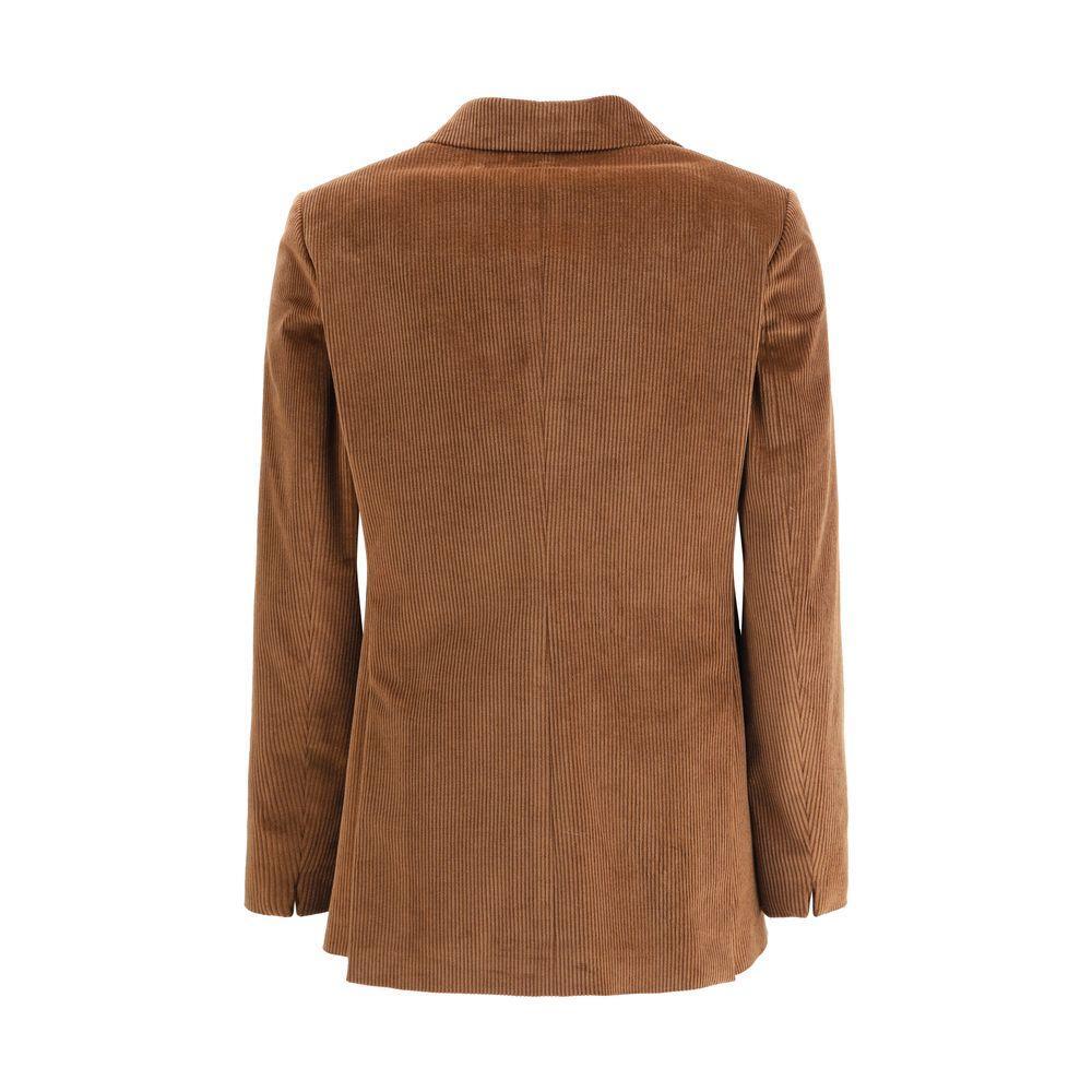 Lardini Double-breasted corduroy Blazer LA-A6ADAMFCN65401300-IT44 | L