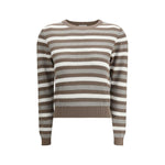 Brunello Cucinelli Sparkling striped Sweater BR-M19251500CZD37-M