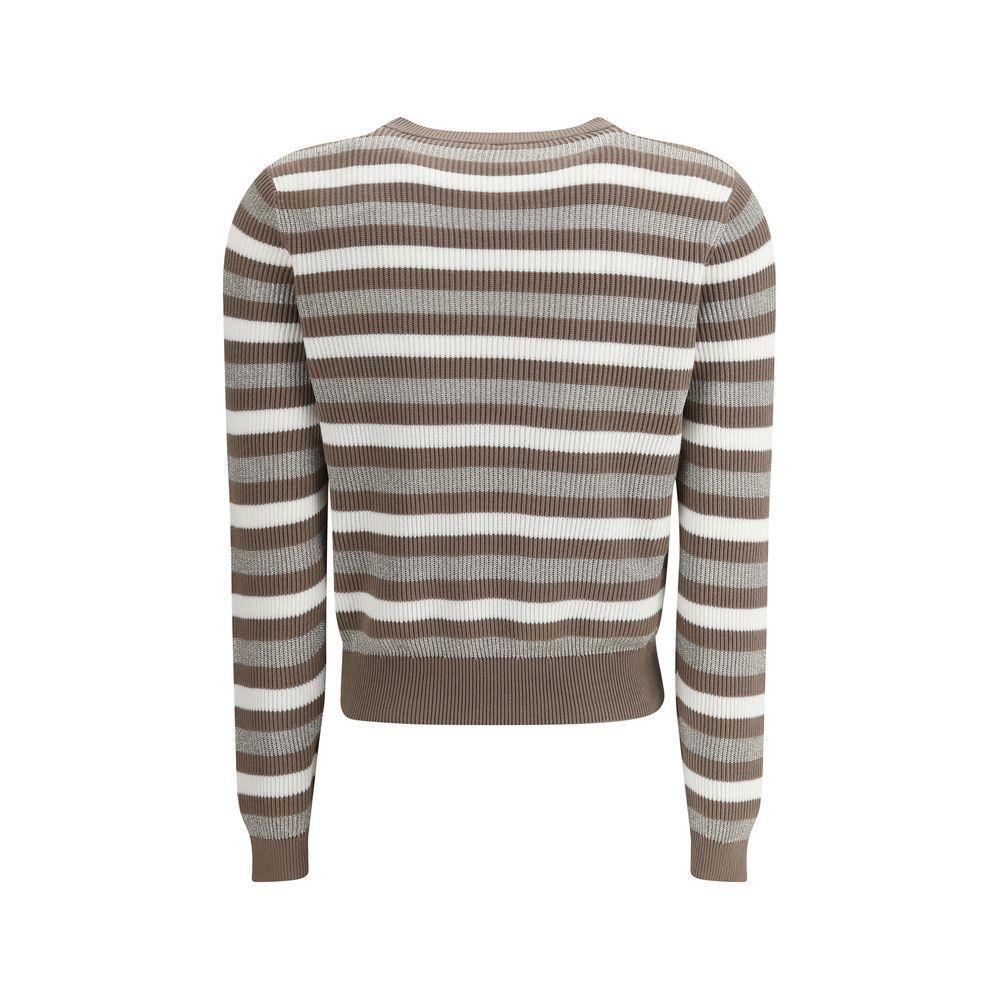Brunello Cucinelli Sparkling striped Sweater BR-M19251500CZD37-M