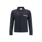 Thom Browne JERSEY STITCH BUTTON DOWN POINT COLLAR L TH-MKL007BY1051001-2