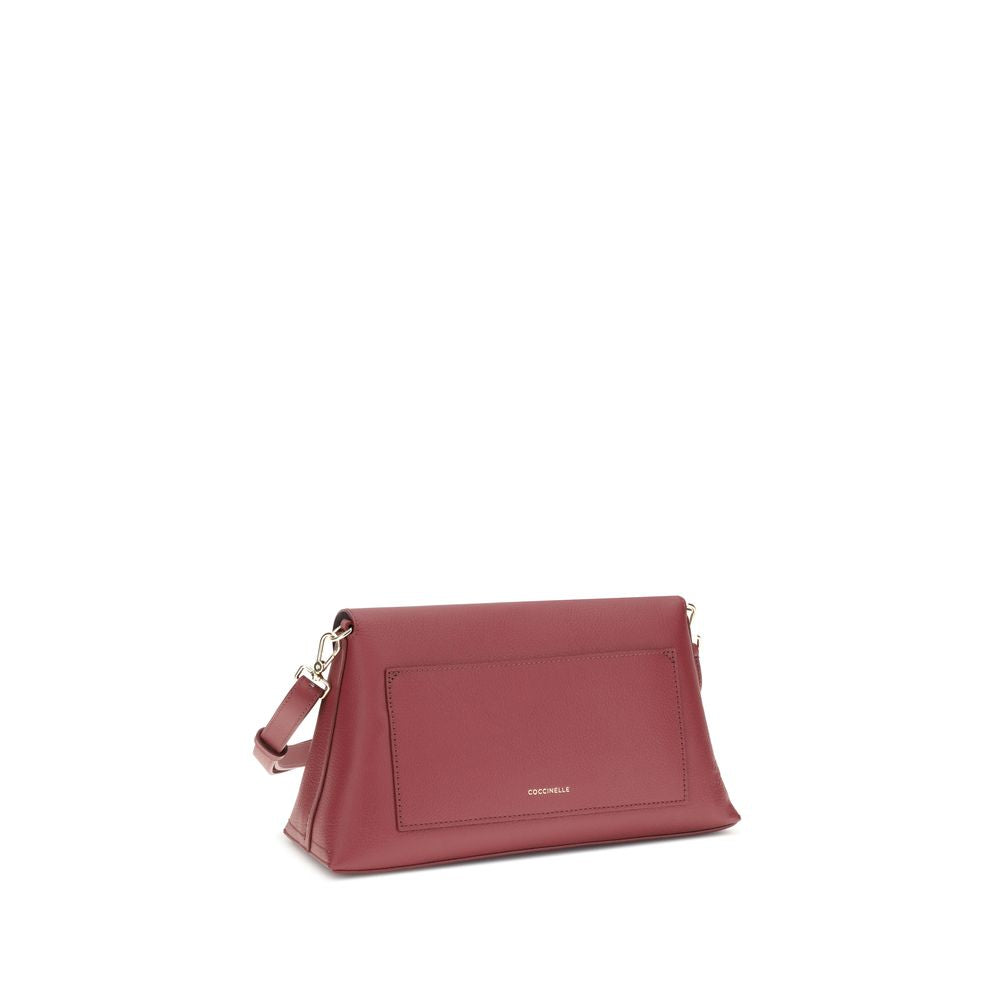 Front view with bag zipped and handles upright.