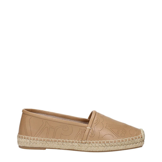 Max Mara Brown Leather Espadrilles MA-15261709467913-EU37/US7