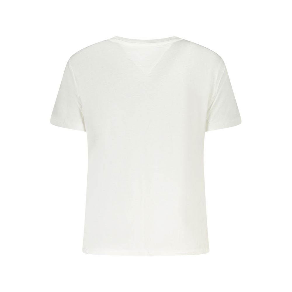 Tommy Hilfiger White Cotton T-Shirt