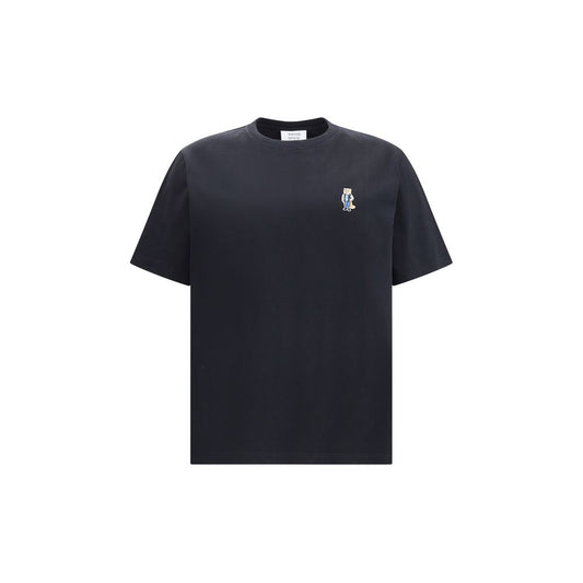 Maison Kitsuné Black Cotton T-Shirt