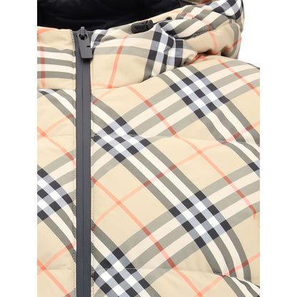 Burberry Beige Polyester Full-Length Jacket