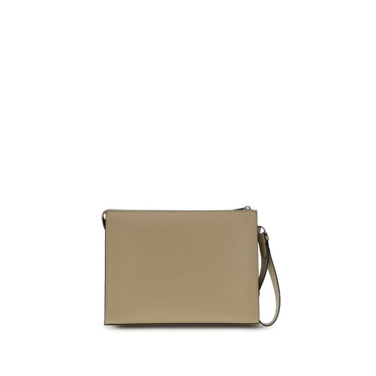 Fendi Leather and FF canvas Clutch FE7VA491AV83F19VEBB