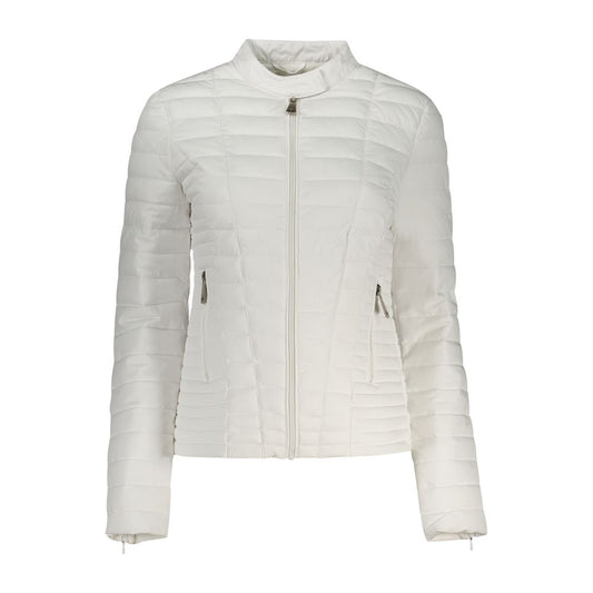Guess Jeans White Polyethylene Jackets & Coat GU-31975-M
