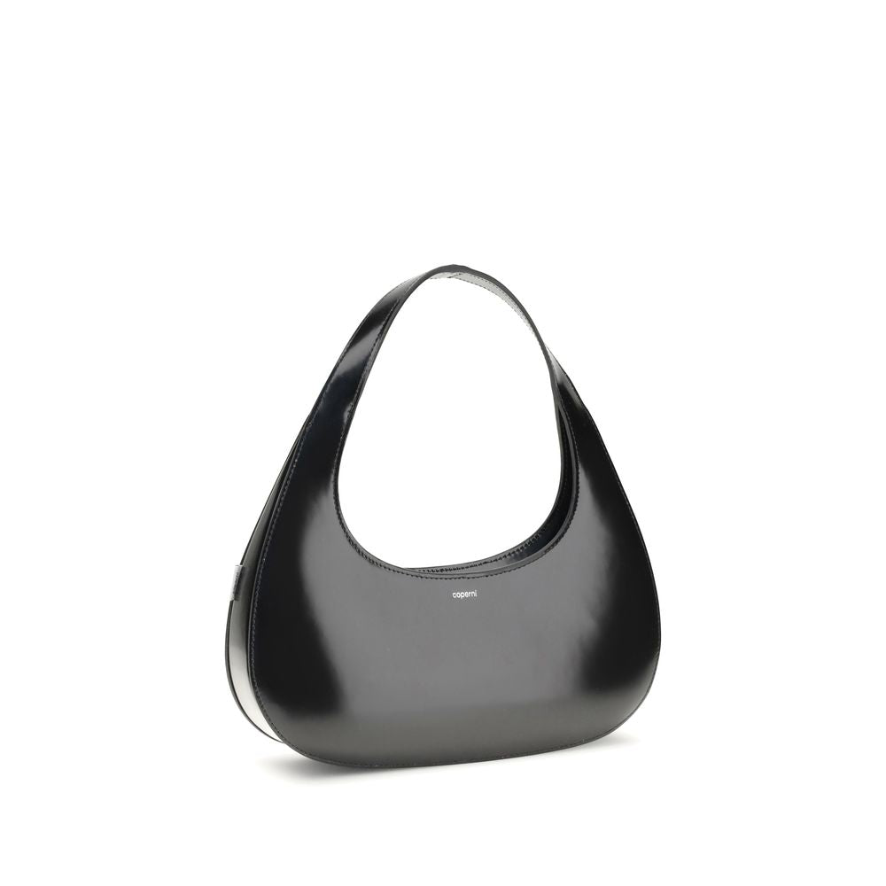 Coperni Black Leather Shoulder Bag