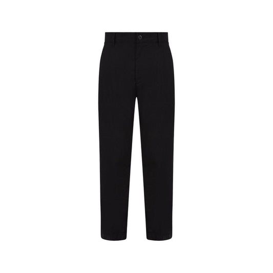 Calvin Klein Jeans Black Recycled Cotton Pant