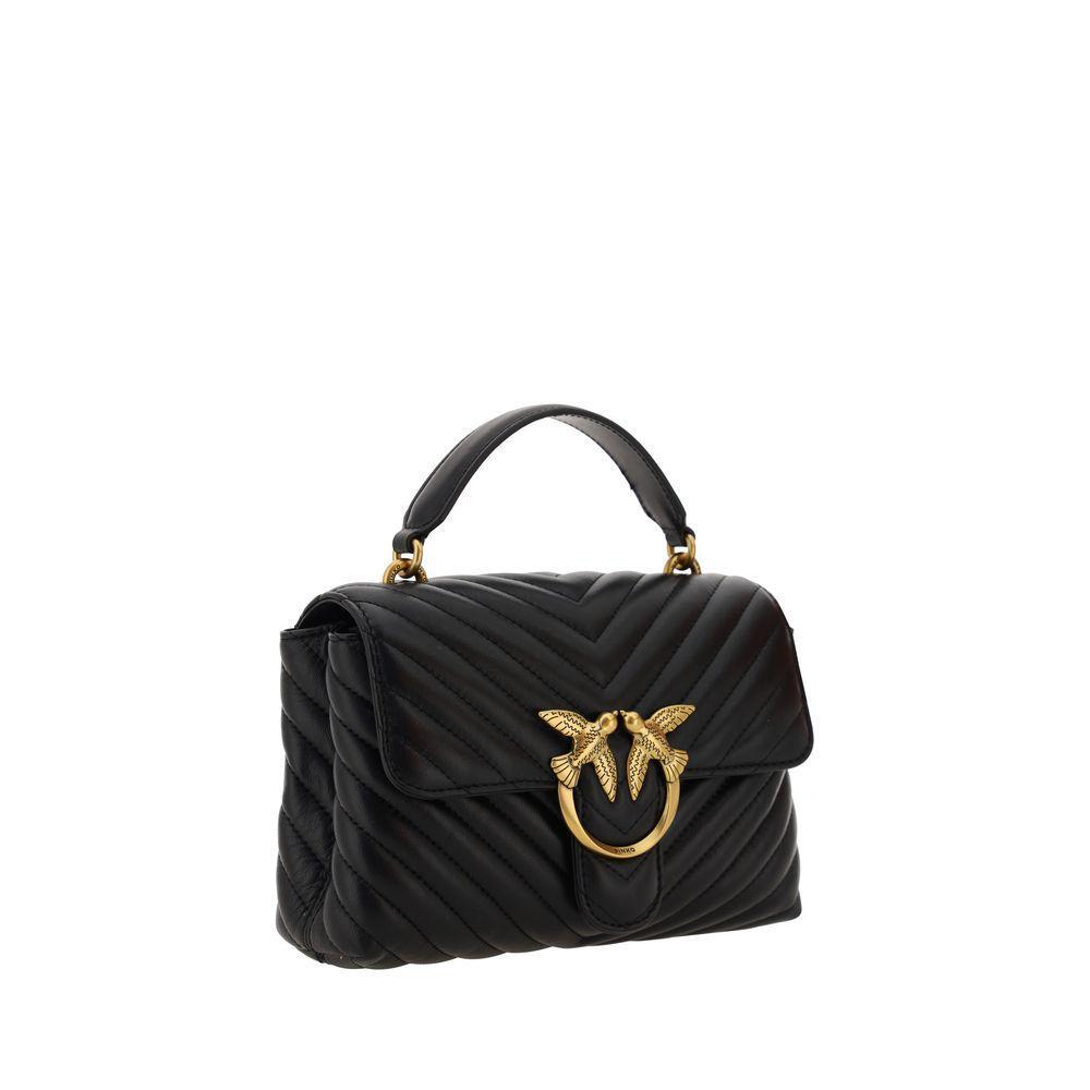 Front view with bag zipped and handles upright.