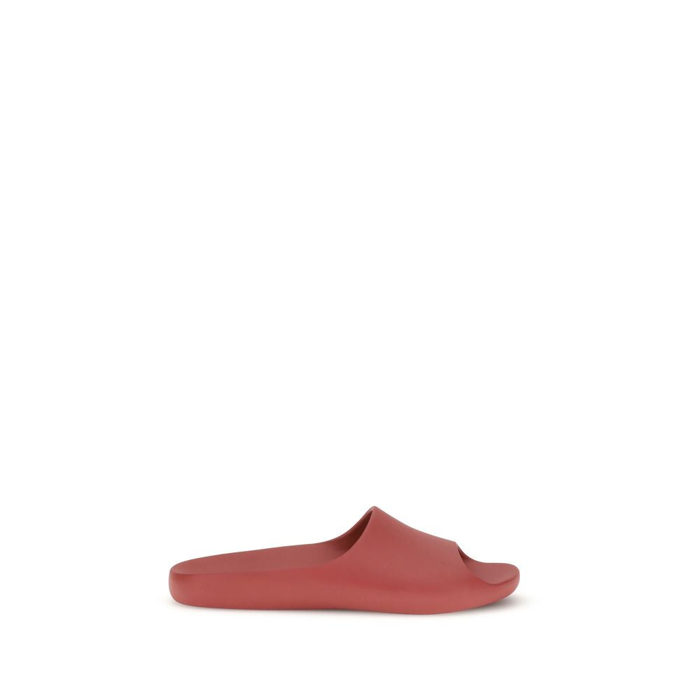 The Row Red Rubber Slippers
